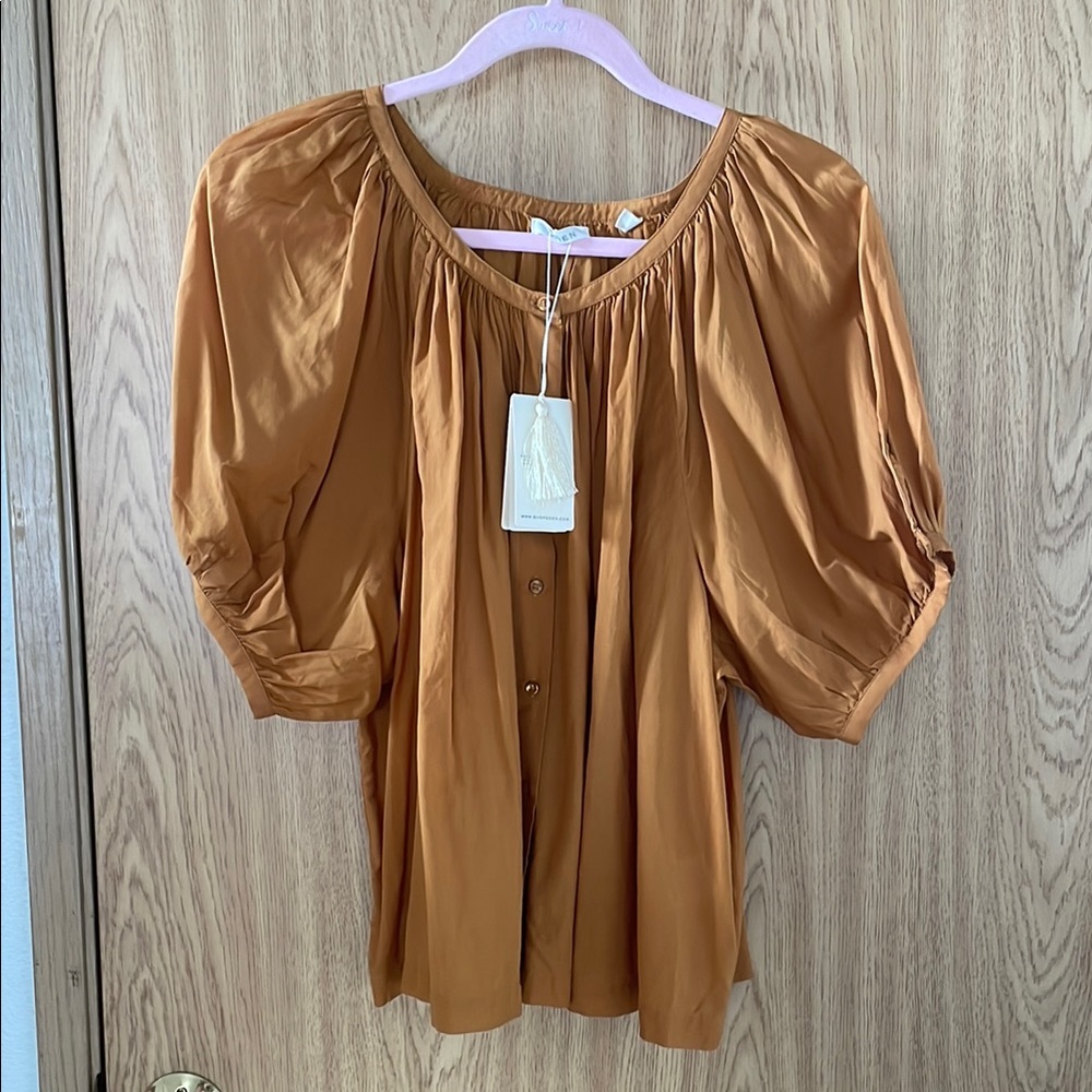 NWT Doen June Blouse Top XL